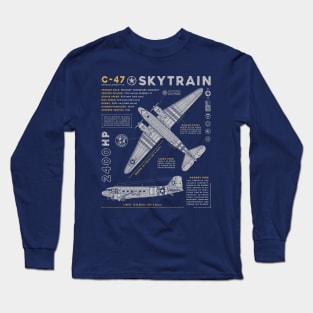 C-47 Skytrain Long Sleeve T-Shirt